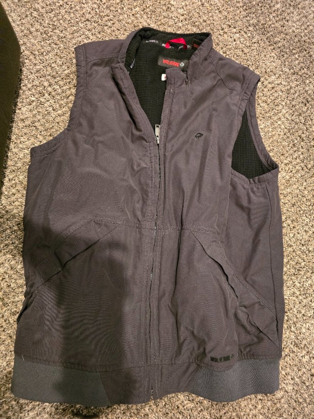 Wolverine Vest, Mens XL, Gray